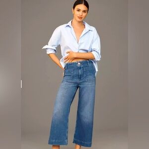 Anthropologie Pilcro Colette Crop